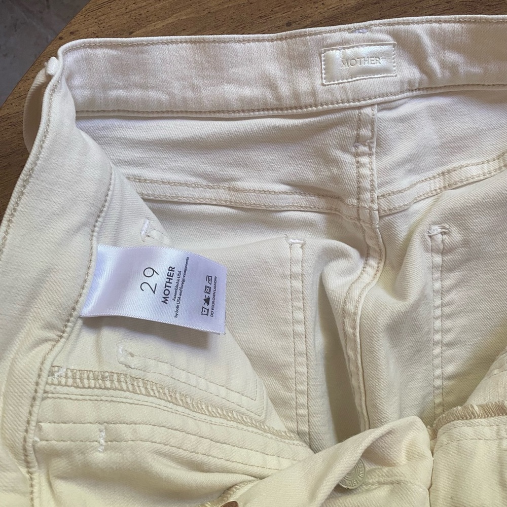 MOTHER The Curbside Cargo Flood Jeans Size 29 - Picture 12 of 14